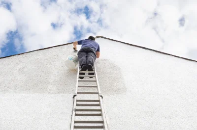 Peinture extérieure à Trancault — façades et ravalement
